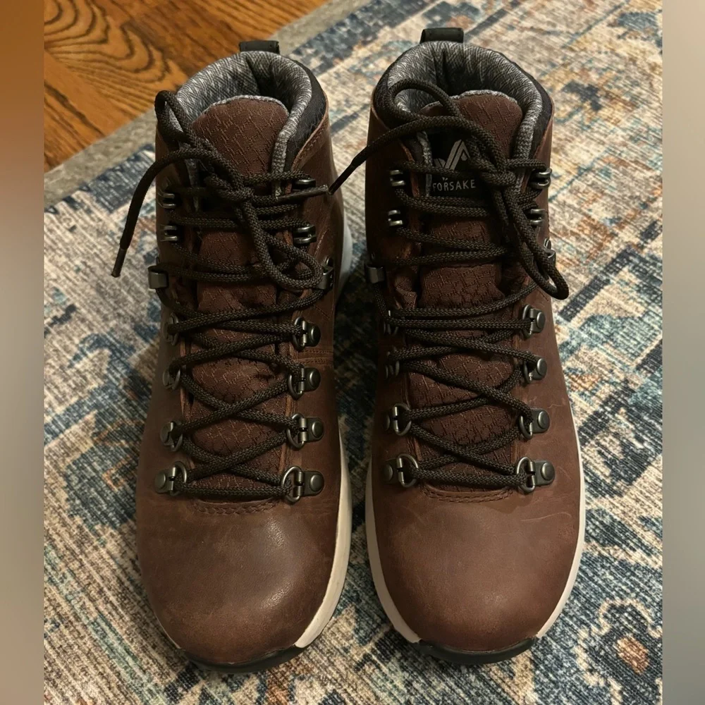 Forsake | Women’s Thatcher Hiking Shoes Plum Brown Leather‎ Sz 6.5